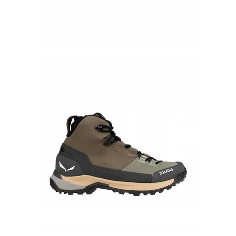 Damen-Wanderschuhe Salewa Puez Leather Mid PTX – Marron – 784726 – Bild 1