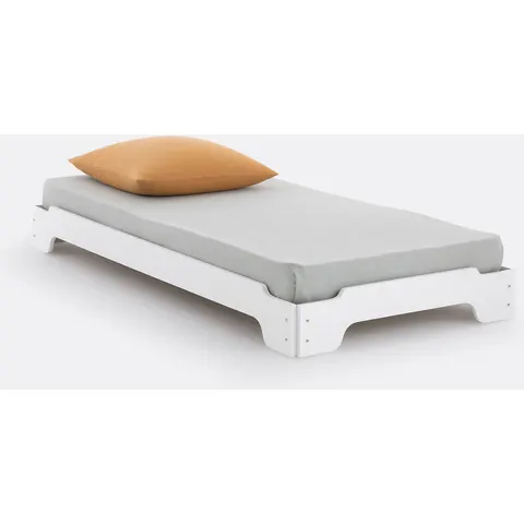 LA REDOUTE INTERIEURS Lit avec sommier, empilable, EGZIGU – image 1