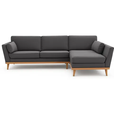 LA REDOUTE INTERIEURS Canapé d'angle coton et polyester, Tasie – image 1