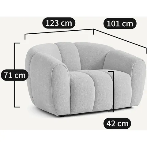 AM.PM Fauteuil Crêpé, TYLAN – image 1