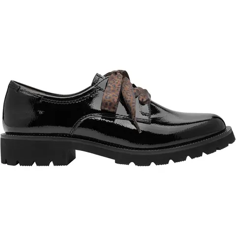 TAMARIS Derbies vernies à double lacets – image 1