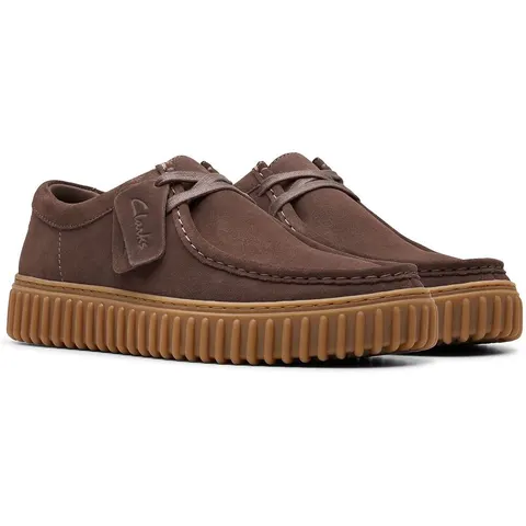 CLARKS Chaussures en cuir suédé Torhill – image 1