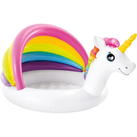 INTEX - Pierenbad - Unicorn - 127x102x69 - cm – afbeelding 1