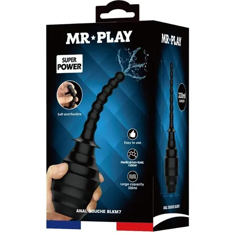 Mr. Play Douche anale - BLKM7 - Noir – image 1