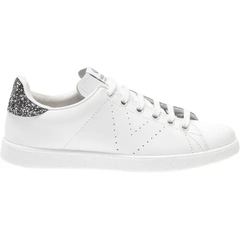 VICTORIA Baskets cuir et paillettes – 3500701921 – image 1