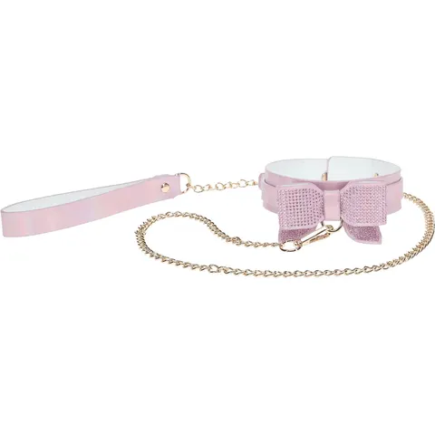 Ouch Collier et Laisse - Collection Paris - Rose – image 1