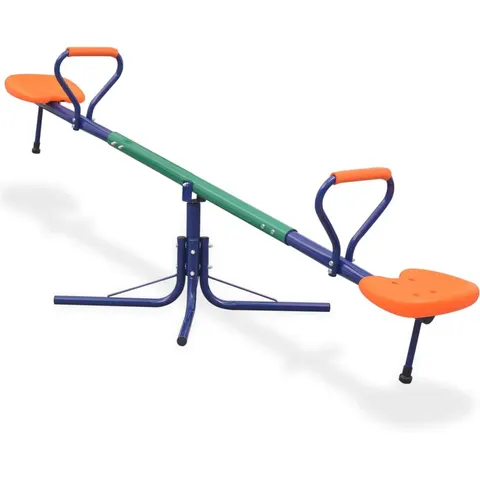 vidaXL Bascule rotative à 360 degrés Orange – image 1