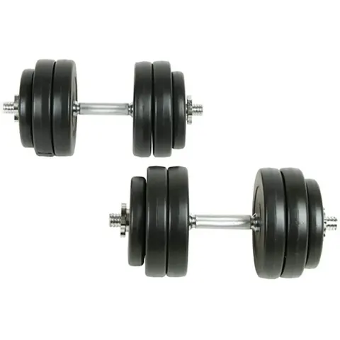 vidaXL Kit haltères 30 kg – image 1