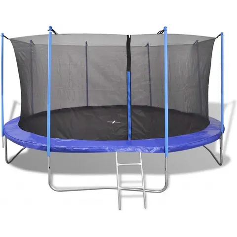 vidaXL Ensemble de trampoline 5 pièces 3,66 m – image 1