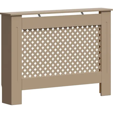 vidaXL Cache-radiateur 112x19x81,5 cm MDF – 835372 – image 1