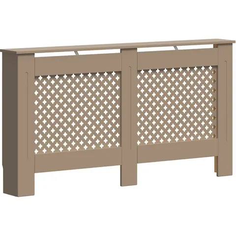 vidaXL Cache-radiateur 152x19x81,5 cm MDF – 835402 – image 1
