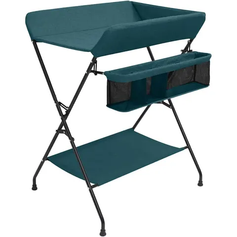 vidaXL Table à langer Vert Fer – image 1