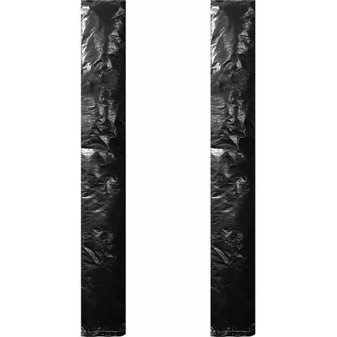 vidaXL Housses de parasol avec fermeture éclair 2 pcs PE 200 cm – image 1