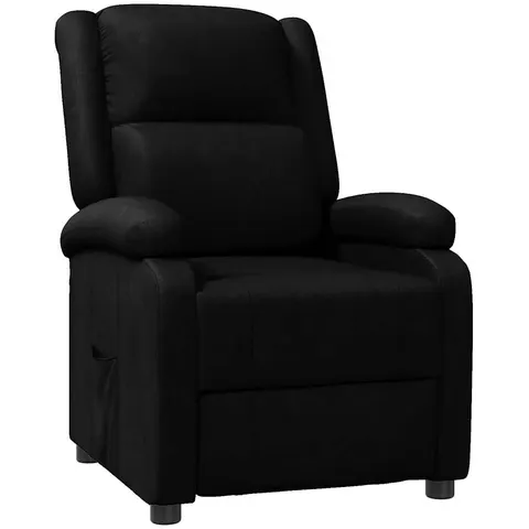 vidaXL Fauteuil inclinable Noir Similicuir – 722138 – image 1