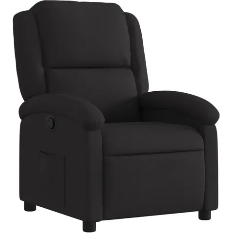 vidaXL Fauteuil inclinable noir tissu – 179028 – image 1