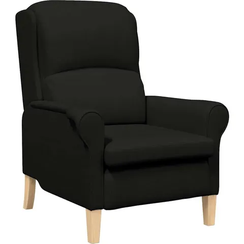 vidaXL fauteuil Noir tissu – 290878 – image 1