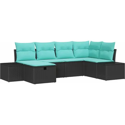 vidaXL Ensemble de Canapés 7 pc polyrotin – 408365 – image 1