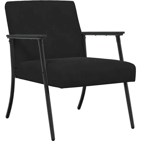 vidaXL fauteuil Noir Velours – 939739 – image 1