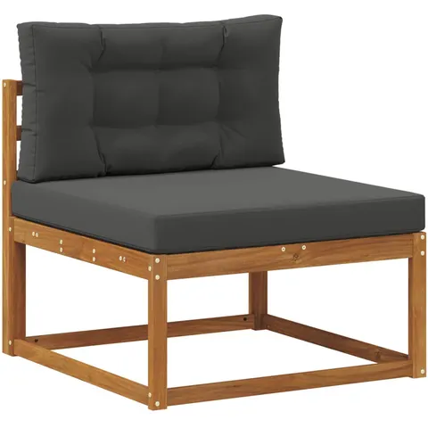 vidaXL Sofa de milieu extérieur Bois d'Acacia Massif – 488234 – image 1