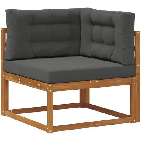 vidaXL Canapé d'angle extérieur Bois d'Acacia Massif – 488333 – image 1