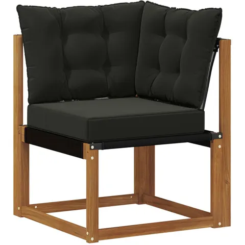 vidaXL Canapé d'angle extérieur Naturel – 488920 – image 1