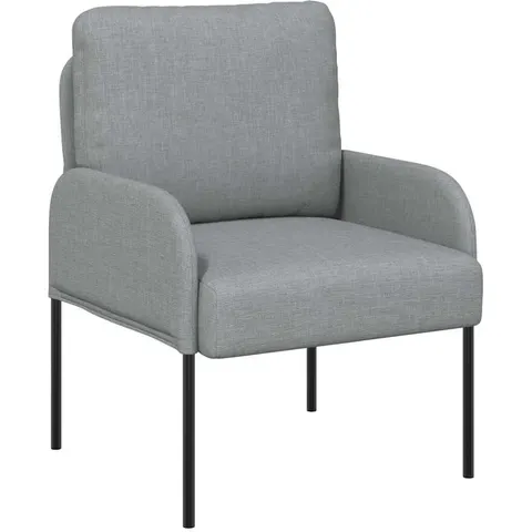 vidaXL Canapés avec coussin 55cm Gris clair Contreplaqué – 339958 – image 1