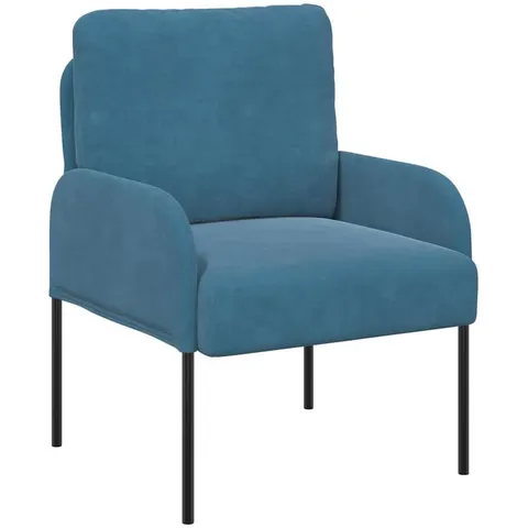 vidaXL Canapés avec coussin 55cm Bleu Contreplaqué – 340039 – image 1