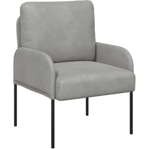 vidaXL Canapés avec coussin 55cm Gris clair Contreplaqué – 340046 – image 1
