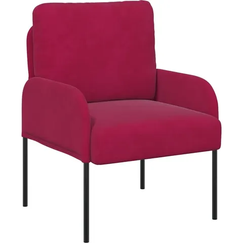 vidaXL Canapés avec coussin 55cm Bordeaux Contreplaqué – 340084 – image 1