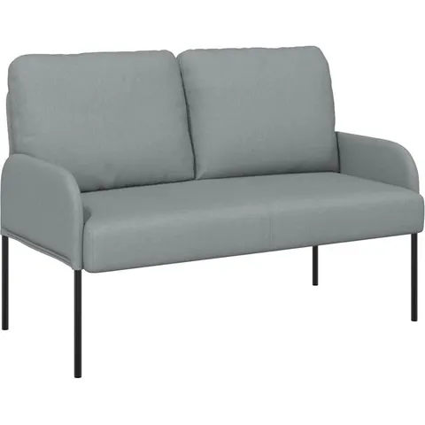 vidaXL Canapés avec coussin 110cm Gris clair Contreplaqué – 340121 – image 1