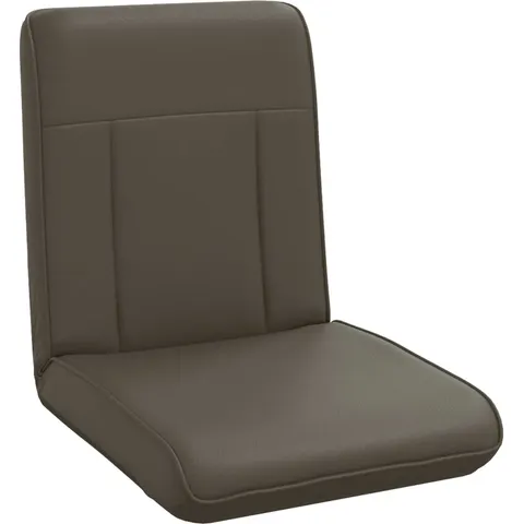 vidaXL Fauteuil de sol ajustable Gris Simili cuir – 531642 – image 1