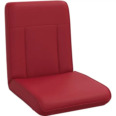 vidaXL Fauteuil de sol ajustable Bordeaux Simili cuir – 531659 – image 1