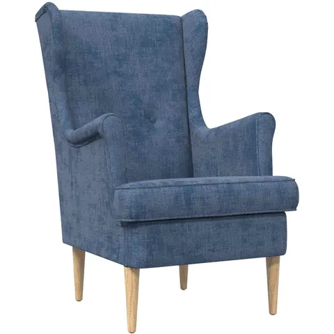 vidaXL Fauteuil Bleu ARES – image 1