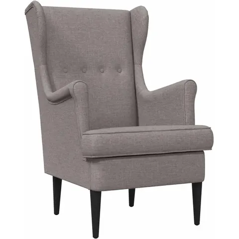 vidaXL Fauteuil Taupe Tissu – 636460 – image 1