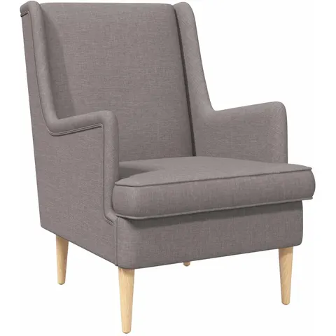 vidaXL Fauteuil Taupe Tissu – 637122 – image 1