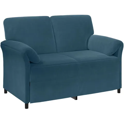 vidaXL Sofa 2 places Bleu Velours – 788848 – image 1