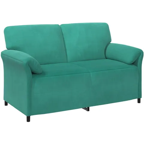 vidaXL Sofa 2 places Turquoise Velours – 788992 – image 1