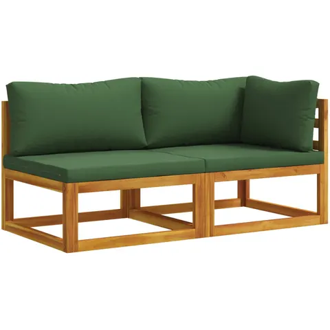 vidaXL Ensemble de canapé modulable avec coussins 2 pc 2 place – 819535 – image 1