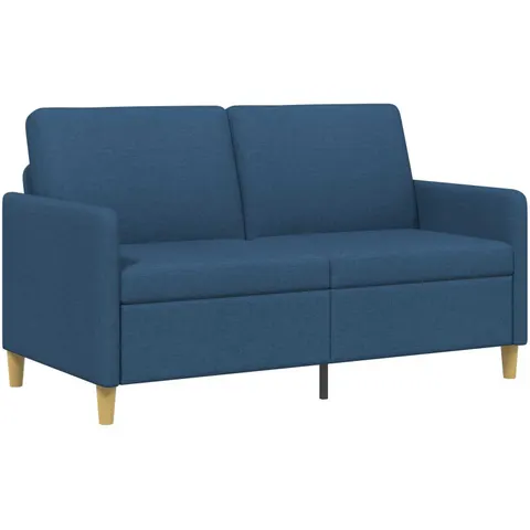 vidaXL Sofa avec rangement Bleu 152 x 78 x 87 cm Polyester – image 1