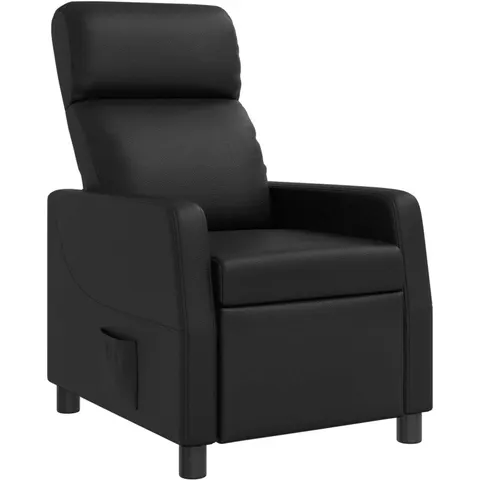 vidaXL Fauteuil inclinable Noir Simili cuir – 237860 – image 1