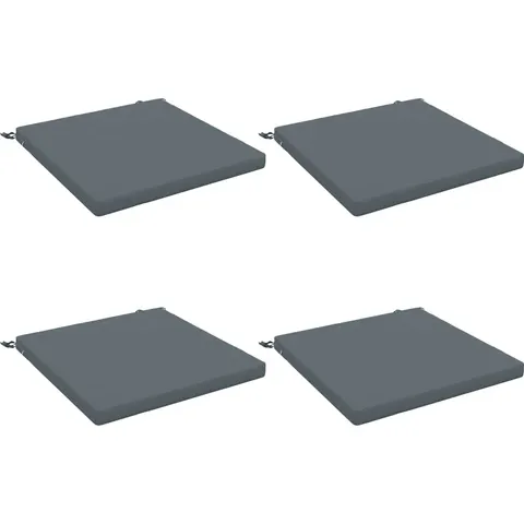 vidaXL Coussins de siège SOEST 4 pc 100 % polyester Bleu – 414971 – image 1