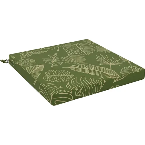 vidaXL Coussins de siège SOEST 100 % polyester Modèle feuille – 415886 – image 1