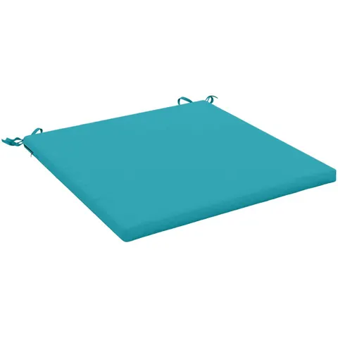 vidaXL Coussins de siège SOEST 100 % polyester Turquoise – 416562 – image 1