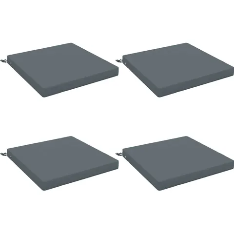vidaXL Coussins de siège SOEST 4 pc 100 % polyester Bleu – 417293 – image 1