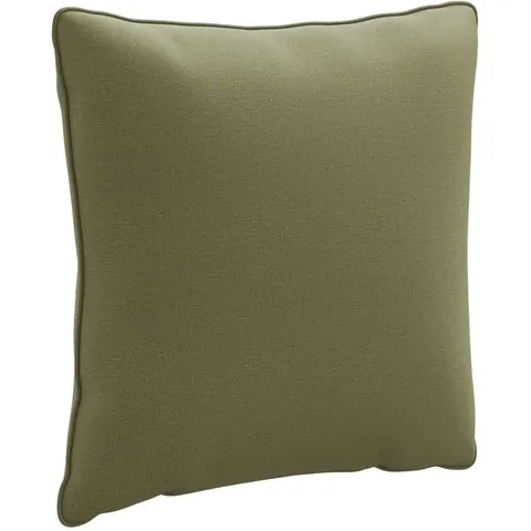 vidaXL Coussin de dos PUTTEN 100 % polyester Vert olive – 419501 – image 1