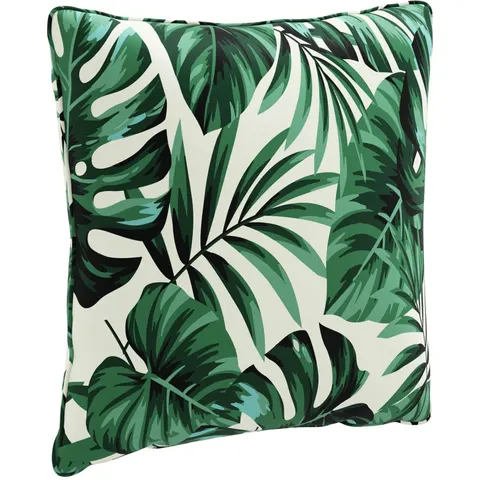 vidaXL Coussin de dos PUTTEN 100 % polyester Motif feuilles – 419969 – image 1