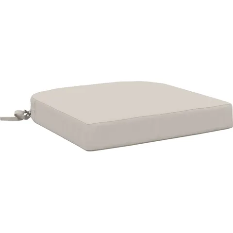 vidaXL Coussin de siège en 1 pièce SOEST 100 % polyester Blanc – image 1