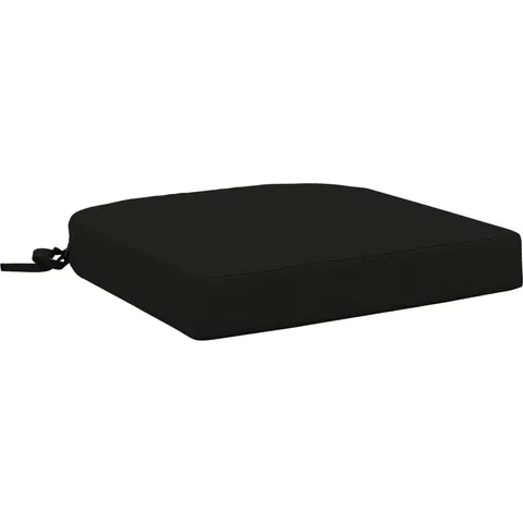 vidaXL Coussin de siège en 1 pièce SOEST 100 % polyester Noir – 420224 – image 1