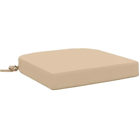 vidaXL Coussin de siège en 1 pièce SOEST 100 % polyester Crème – 420880 – image 1