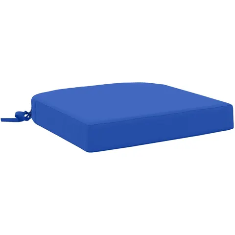 vidaXL Coussin d’assise SOEST 100 % polyester Bleu royal – 420989 – image 1